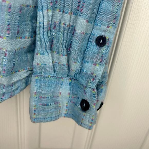 Carbon 2 Cobalt Size Large Cotton Button Down - Picture 8 of 9